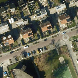 Volleyball Court — aerial view
