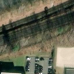 Sand Volleyball Court, Hohen Neuendorf — aerial view