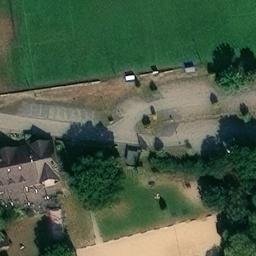Sand Volleyball Court, Seeblick — aerial view