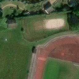 Sand Volleyball Court, Nienburg (Weser) — aerial view