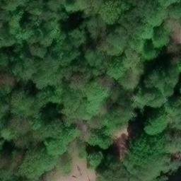 Sand Volleyball Court in Hennigsdorf, Brandenburg — aerial view