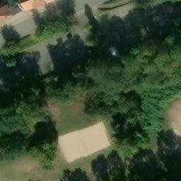 Sand Volleyball Court, Stendal — aerial view