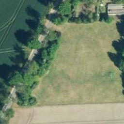 Grass Volleyball Court, Wahrenholz — aerial view