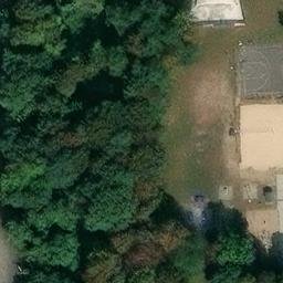 Sand Volleyball Court, Rathenow — aerial view