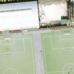 Indoor BeachCenter — aerial view