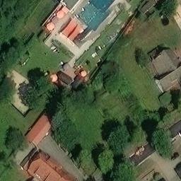 Sand Volleyball Court, Bippen — aerial view