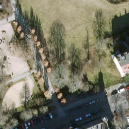 Beachvolleyballfeld Bleichröderpark — aerial view