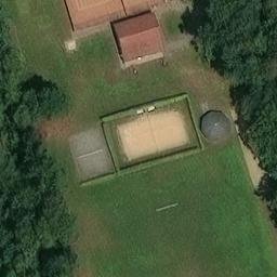 Volleyballplatz — aerial view