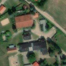 Sand Volleyball Court — aerial view