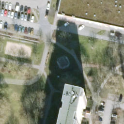 Volleyball — aerial view