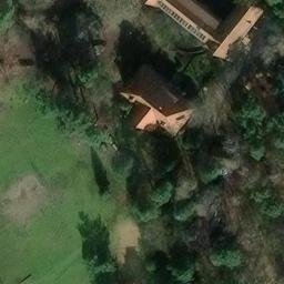 Sand Volleyball Court, Burgwedel — aerial view