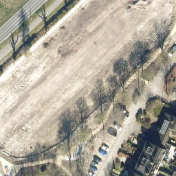 Volleyball Court — aerial view