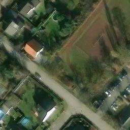 Volleyball Court, Neuenhagen bei Berlin — aerial view
