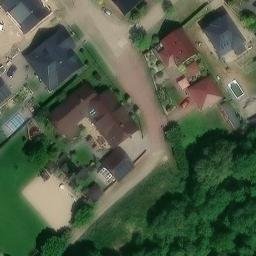 Sand Volleyball Court, Premnitz — aerial view