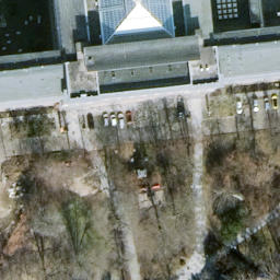 Charlottenburg Beach Volleyball Court — aerial view