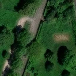 Sand Volleyball Court in Neustadt am Rübenberge, Niedersachsen — aerial view