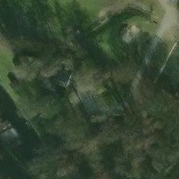 Sand Volleyball Court in Petershagen, Brandenburg — aerial view