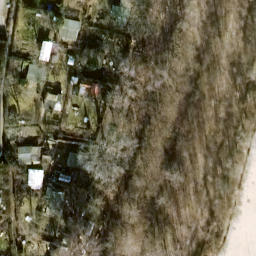Sand Volleyball Court, Berlin — aerial view