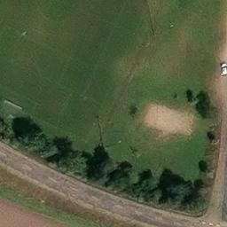 Sand Volleyball Court, Uchte — aerial view