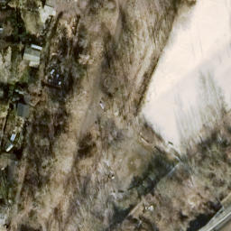 Sand Volleyball Court, Berlin — aerial view