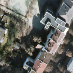 Volleyball Court, Berlin — aerial view