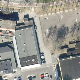 Volleyball Court — aerial view