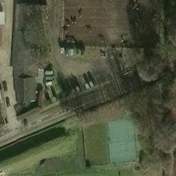 Sand Volleyball Court, Garbsen — aerial view