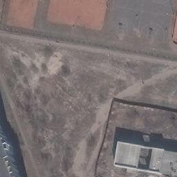 Volleyball Court — aerial view