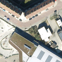 Sporthal Zeewijk — aerial view