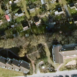 Buckow Beach Volleyball Court — aerial view