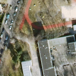 Köpenick Beach Volleyball Court — aerial view