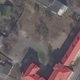 Volleyball Court — aerial view