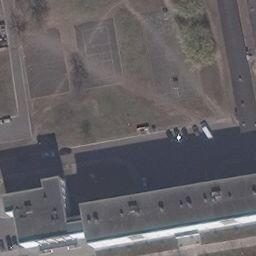 Volleyball Court — aerial view