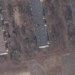 Volleyball Court — aerial view