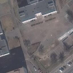 Volleyball Court — aerial view