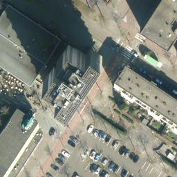 Volleyball Court — aerial view
