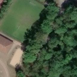 Hangelsberg Beach Volleyball Court — aerial view