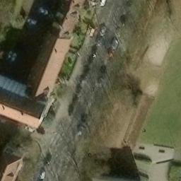 Sand Volleyball Court — aerial view