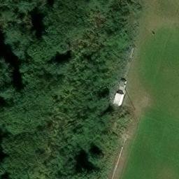 Sand Volleyball Court, Bramsche — aerial view