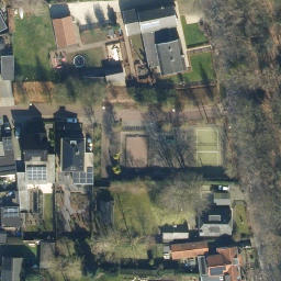 Volleyball Court — aerial view
