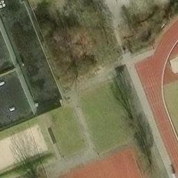 Beachvolleyball-Feld — aerial view