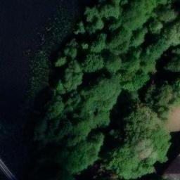 Sand Volleyball Court, Potsdam — aerial view