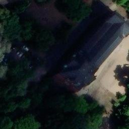 Volleyball Court, Potsdam — aerial view