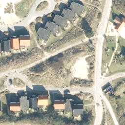 Sand Volleyball Court — aerial view