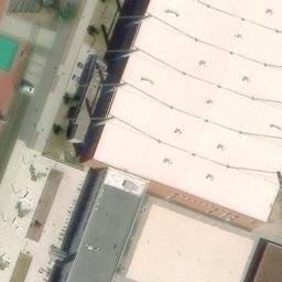 Potsdam West Beach Volleyball Court #1 — aerial view