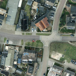 Volleyball Court — aerial view