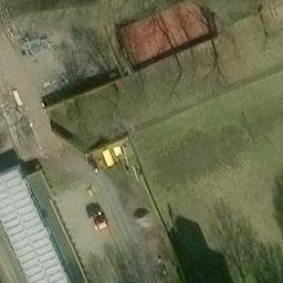 Sand Volleyball Court, Hannover — aerial view