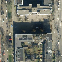 Volleyball Court — aerial view