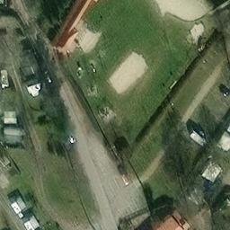 Glindow Beach Volleyball Court — aerial view