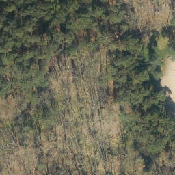 Sand Volleyball Court — aerial view